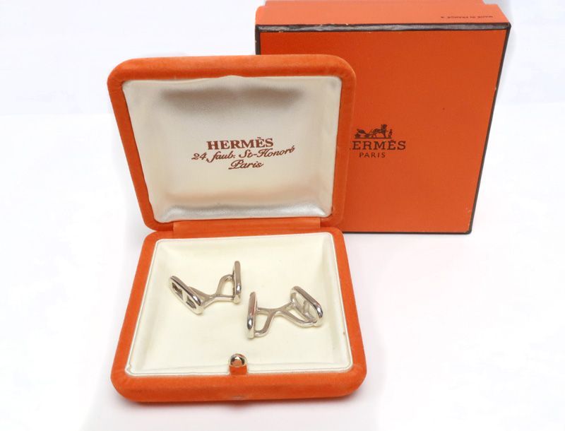 エルメス シェーヌダンクル カフス カフリンクス ヴィンテージ 925