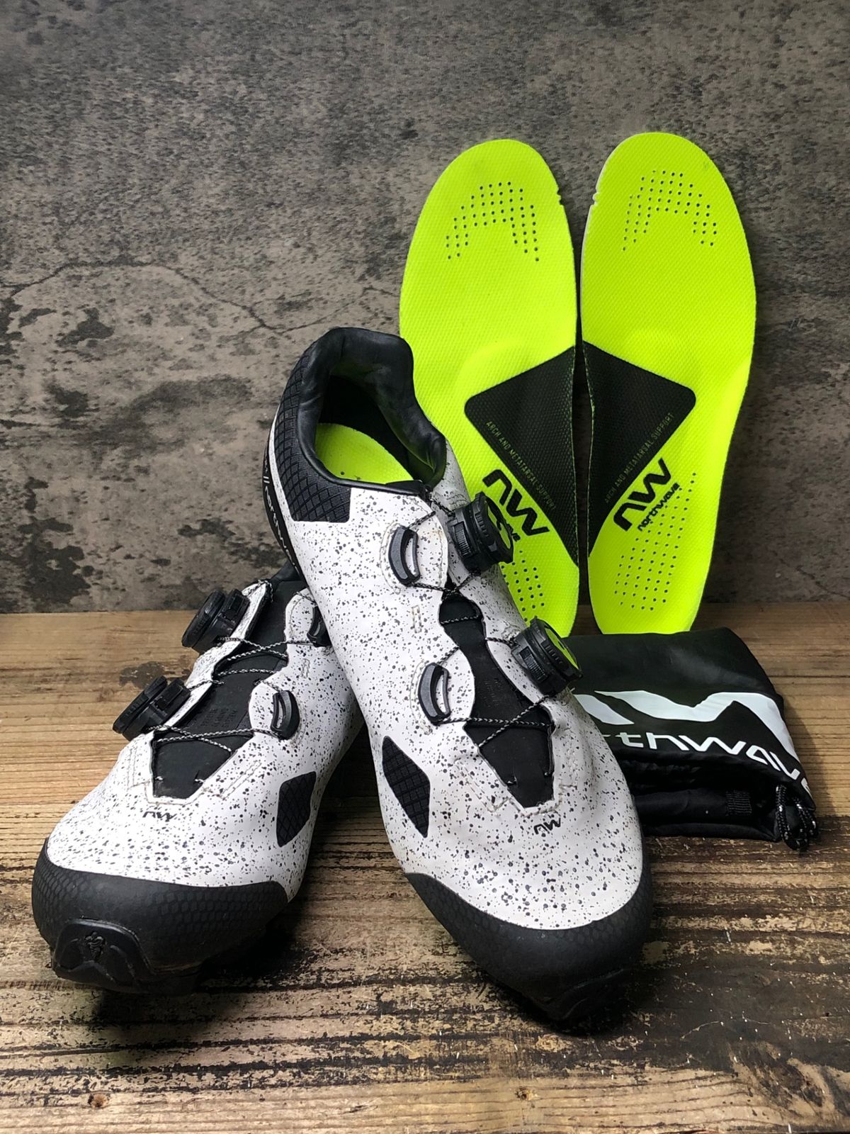 JP 255 ノースウェーブ エクストリーム EXTREME XC 2 ビンディングシューズ SPD 白 EU 41