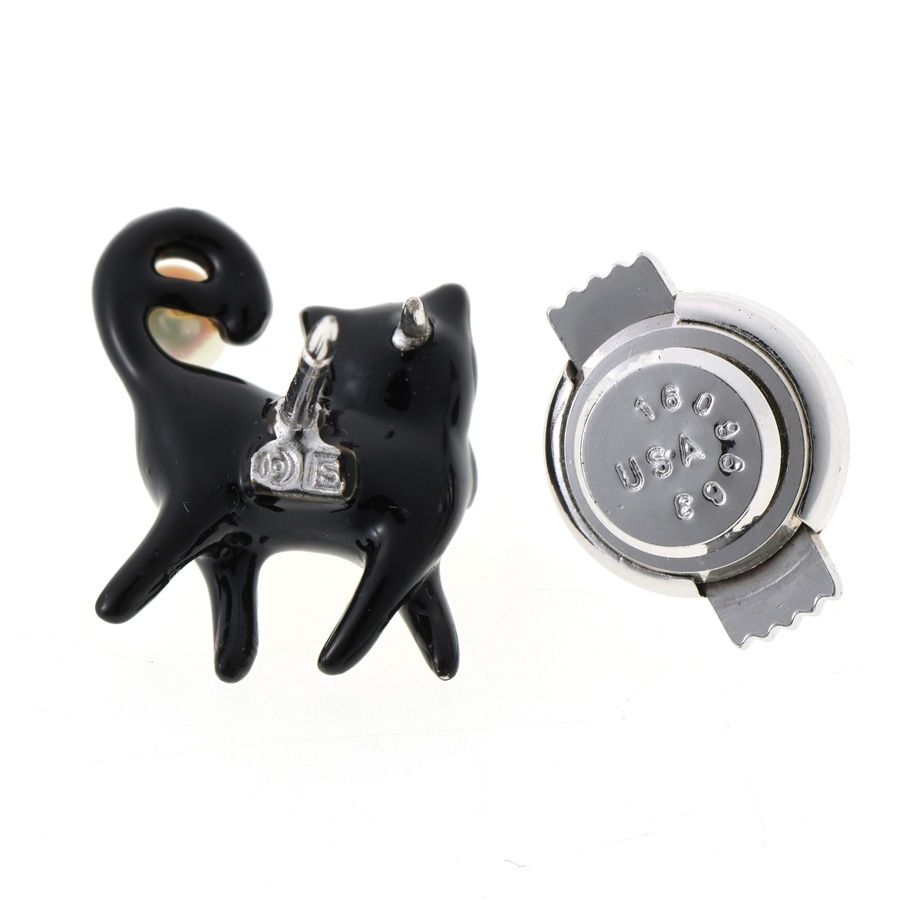  タサキ TASAKI ピンブローチ SV 925 パール 3.5 mm キャットモチーフ 商品番号 A-155484 ブローチ コサージュ アクセサリー