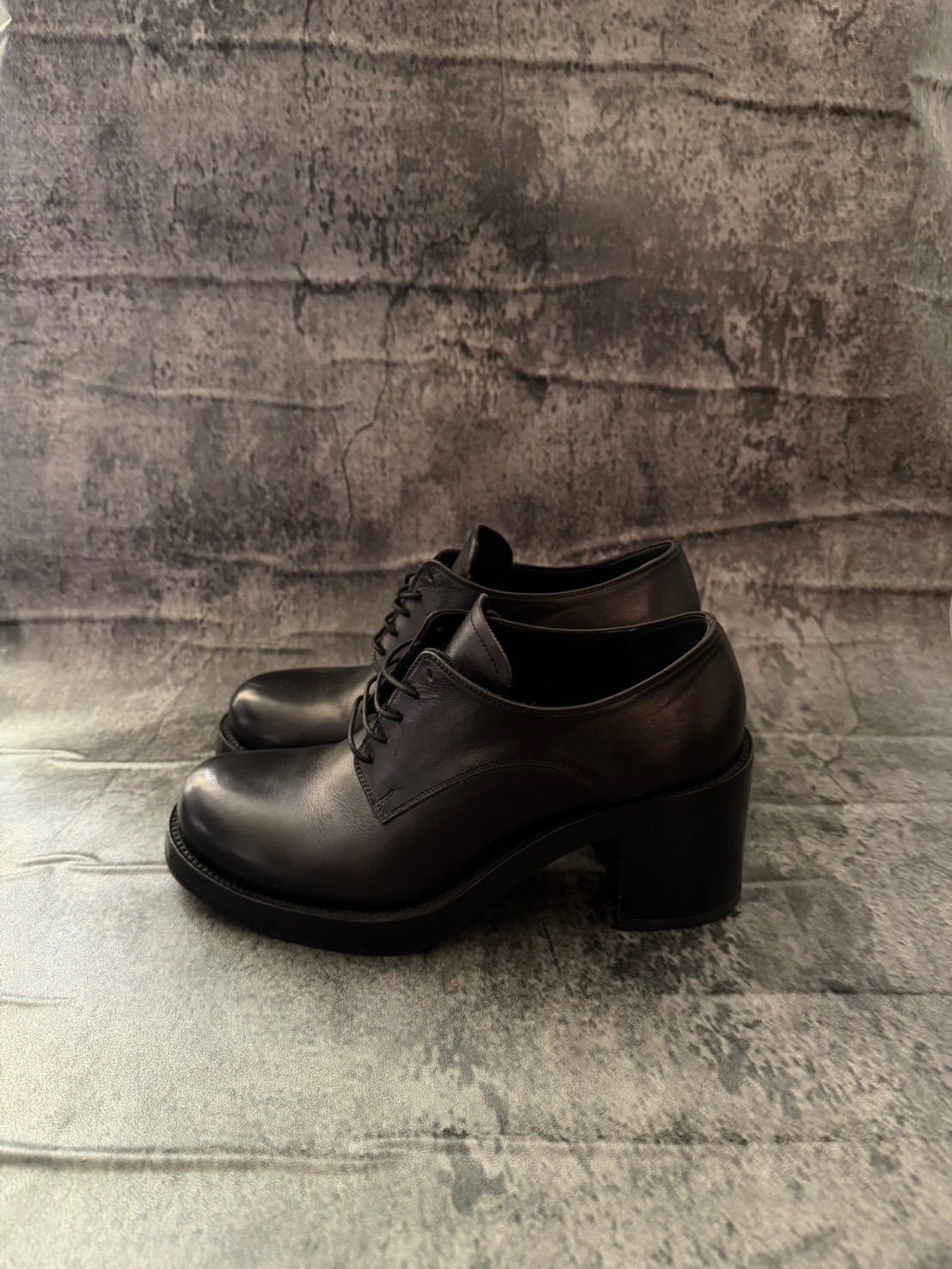 miumiuプレーントゥレザーシューズ サイズ37