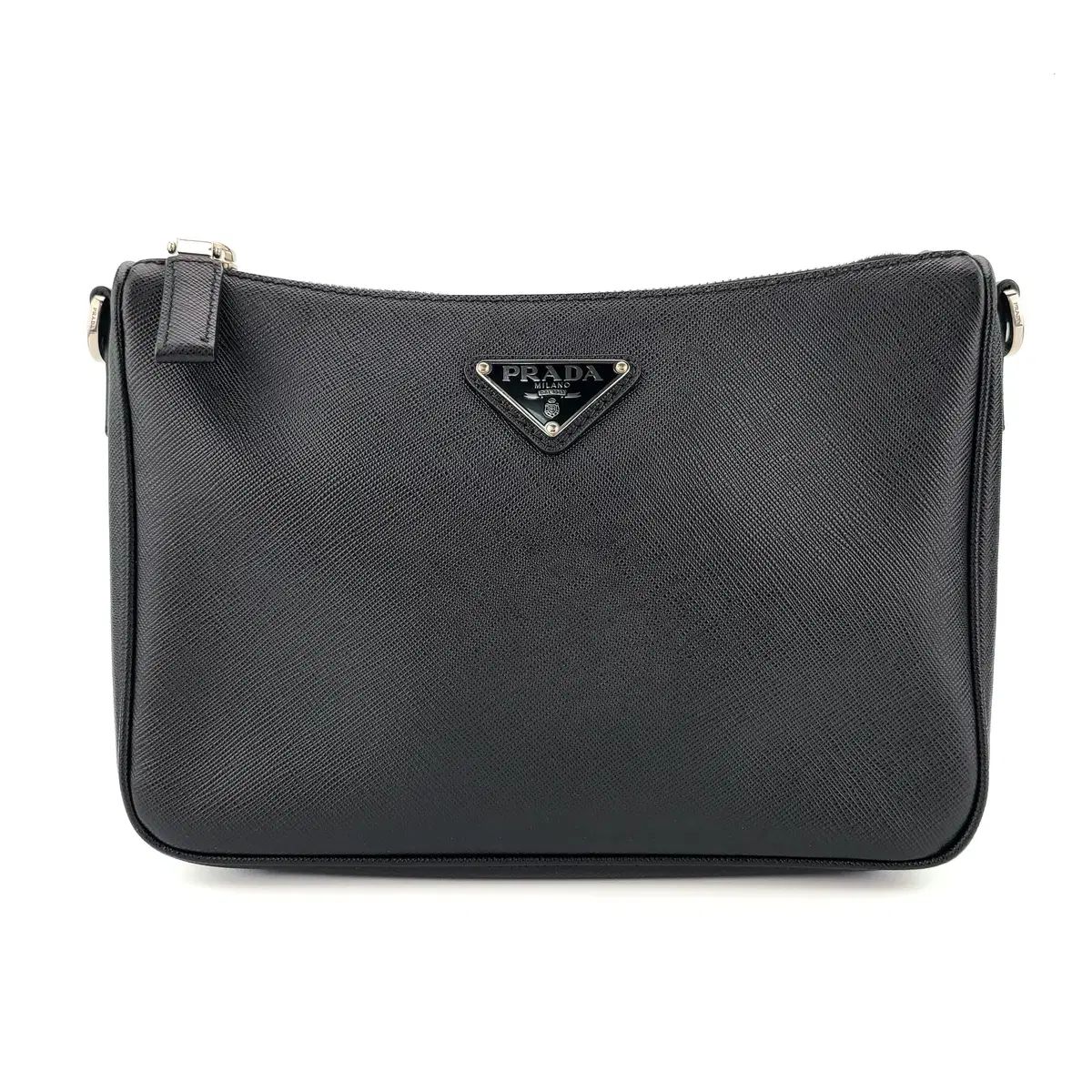PRADA プラダ サフィアーノ 三角ロゴ クロスバック 2 VH 113