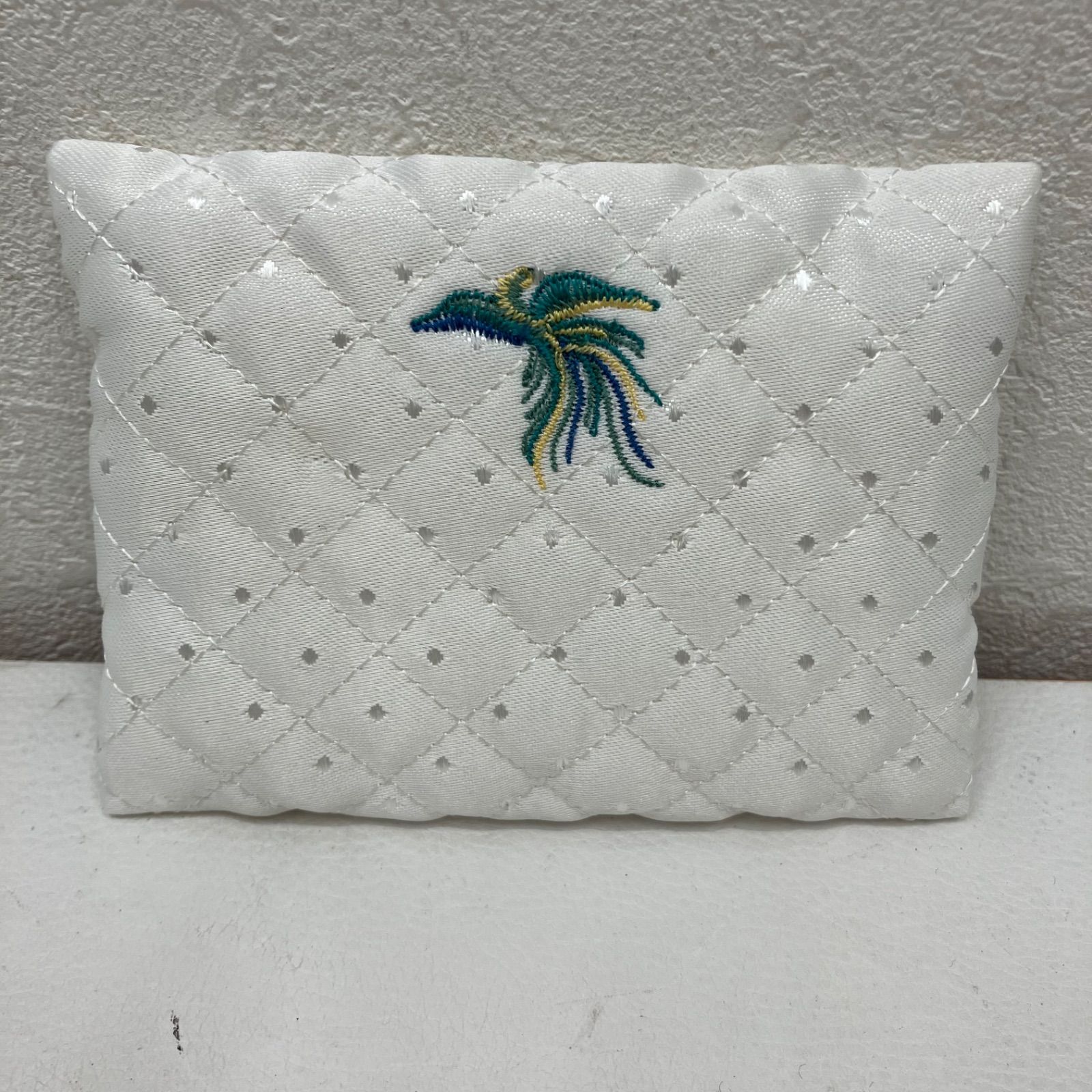 7297 FEILER フェイラー ハンカチ ティッシュケース グリーン 緑