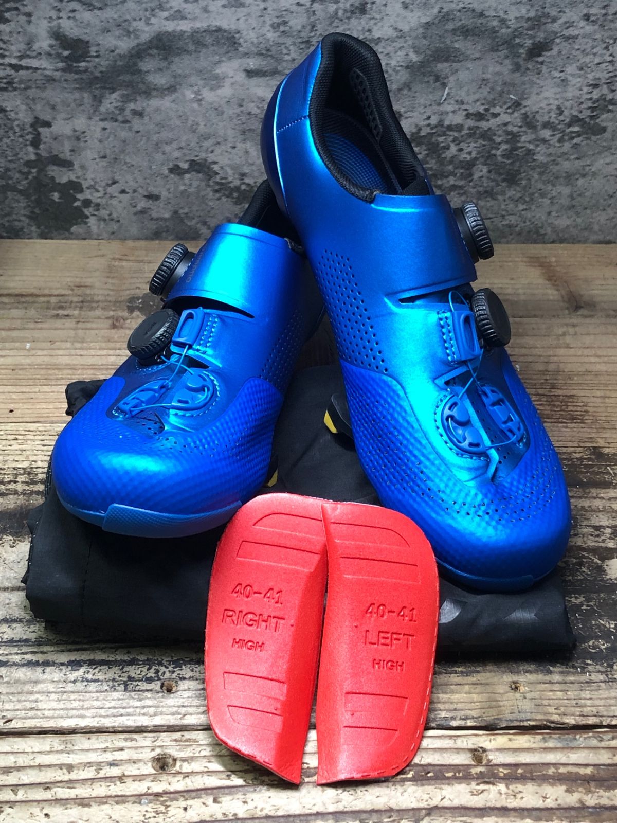 JP 256 シマノ SHIMANO S PHYRE ビンディングシューズ SPD SL 青 EU 41 5