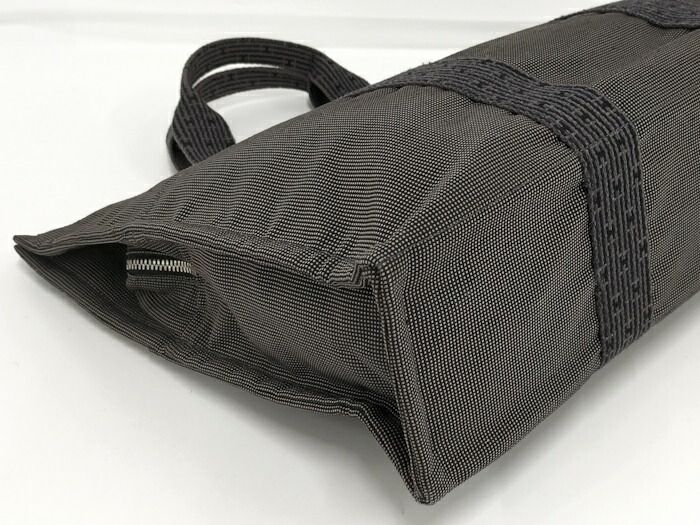 HERMES エルメス グレー スラックス バックポケット付き HERMES トートバッグ エールライン トートMM グレー セール エルメス