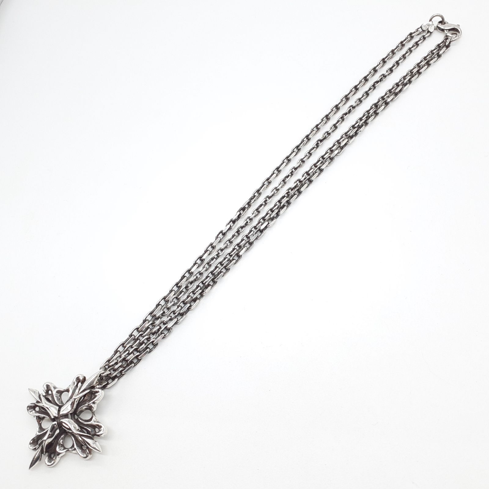 GIGOR ジゴロウ ネックレス シルバー SILVER 925 グリーク クロス 