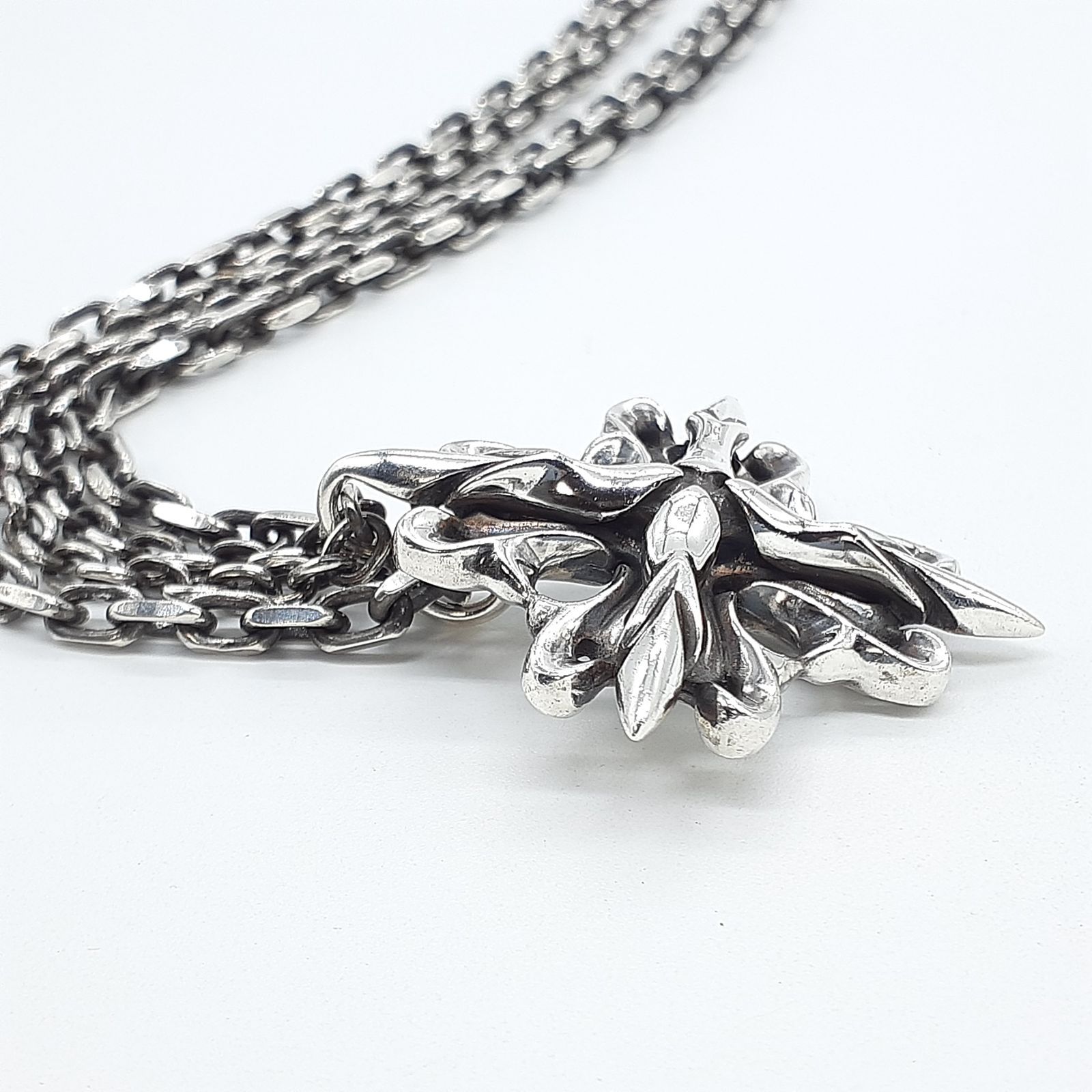 GIGOR ジゴロウ ネックレス シルバー SILVER 925 グリーク クロス 