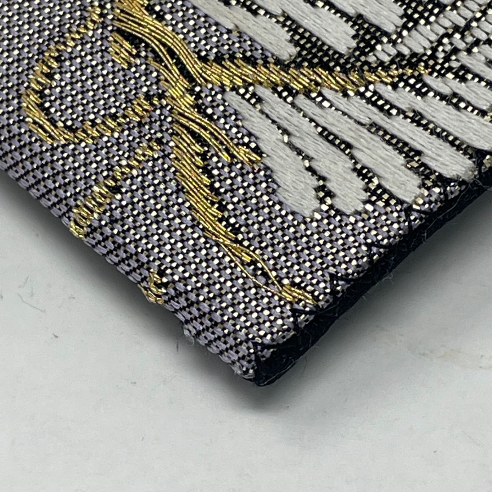 袋帯/帝王紫 ］正絹 聚楽 じゅらく 黒/シルバー 正倉院 鳳凰 金糸 礼装