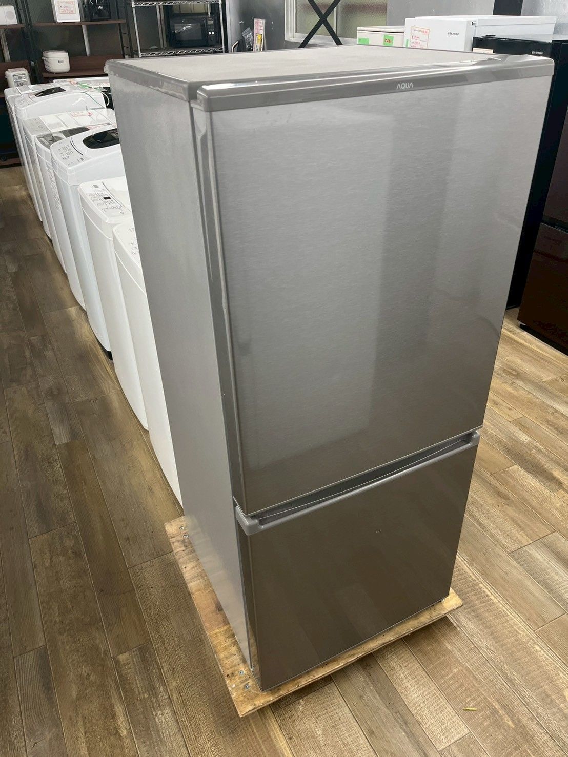 大阪送料無料★3か月保障付き★2021年★AQR-17E8★IR-399 大阪送料無料☆3か月保障付き☆冷蔵庫☆アクア☆2ドア☆2021年☆AQR