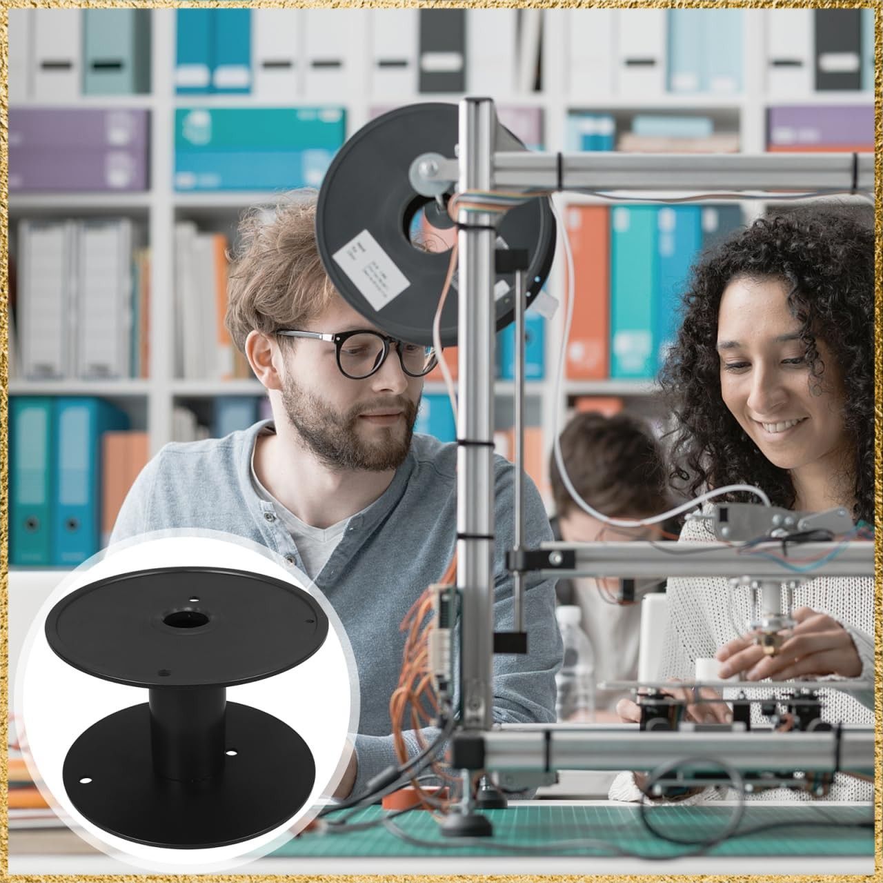 Packagequantity ★送料無料★PackageQuantity:1 LEDMOMO 巻き取り用リール コードストレージホイール ケーブル収納ホイール スプール ...