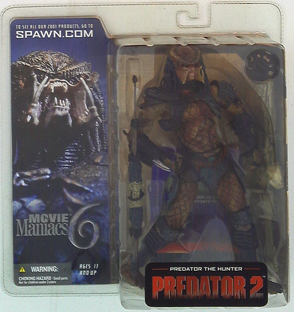 人気SALE，新品 McFARLANE TOYS MOVIE MANIACS 06 PREDATOR THE HUNTER 6インチ アメコミ