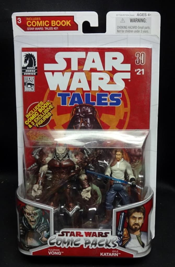 HASBRO COMIC PACKS YUUZHAN VONG KYLE KATARN 3.5インチ