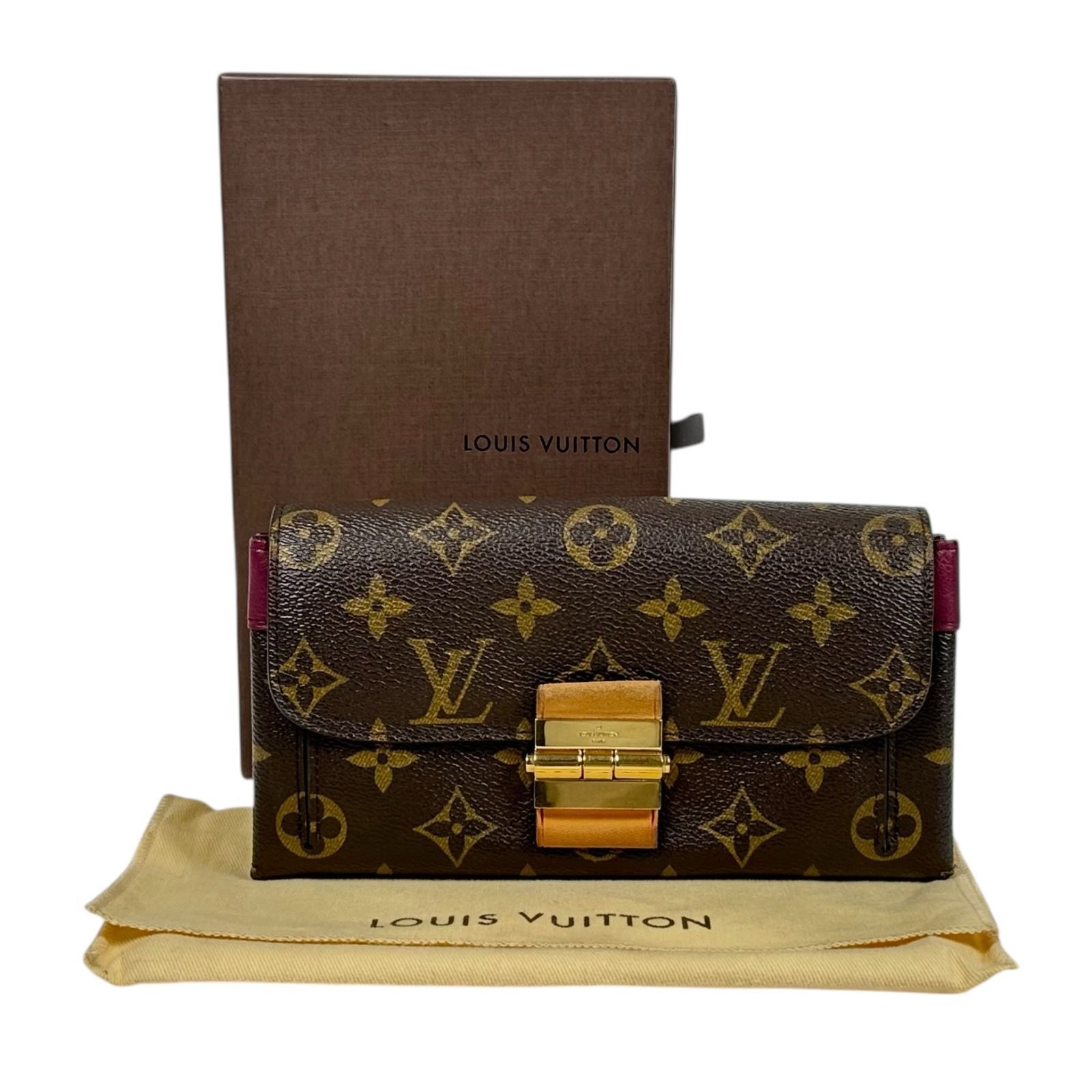 Louis Vuitton】ルイヴィトン モノグラム ポルトフォイユ リゼ M60671