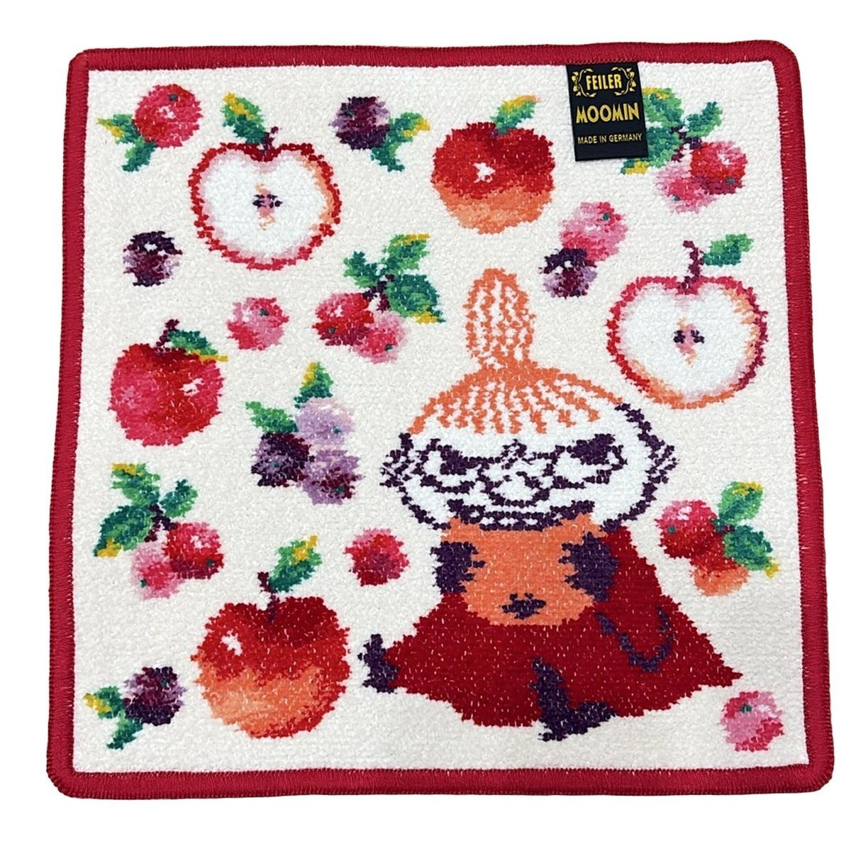 FEILER フェイラー 小物 - ベージュ×レッド×マルチ ハンドタオル オメナ リトルミイ MOOMINコラボ