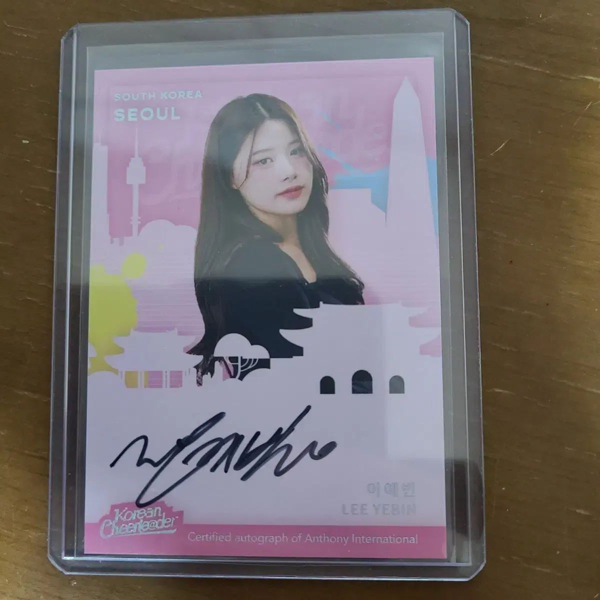 イーエビン チアリーダー 10限定 サイン