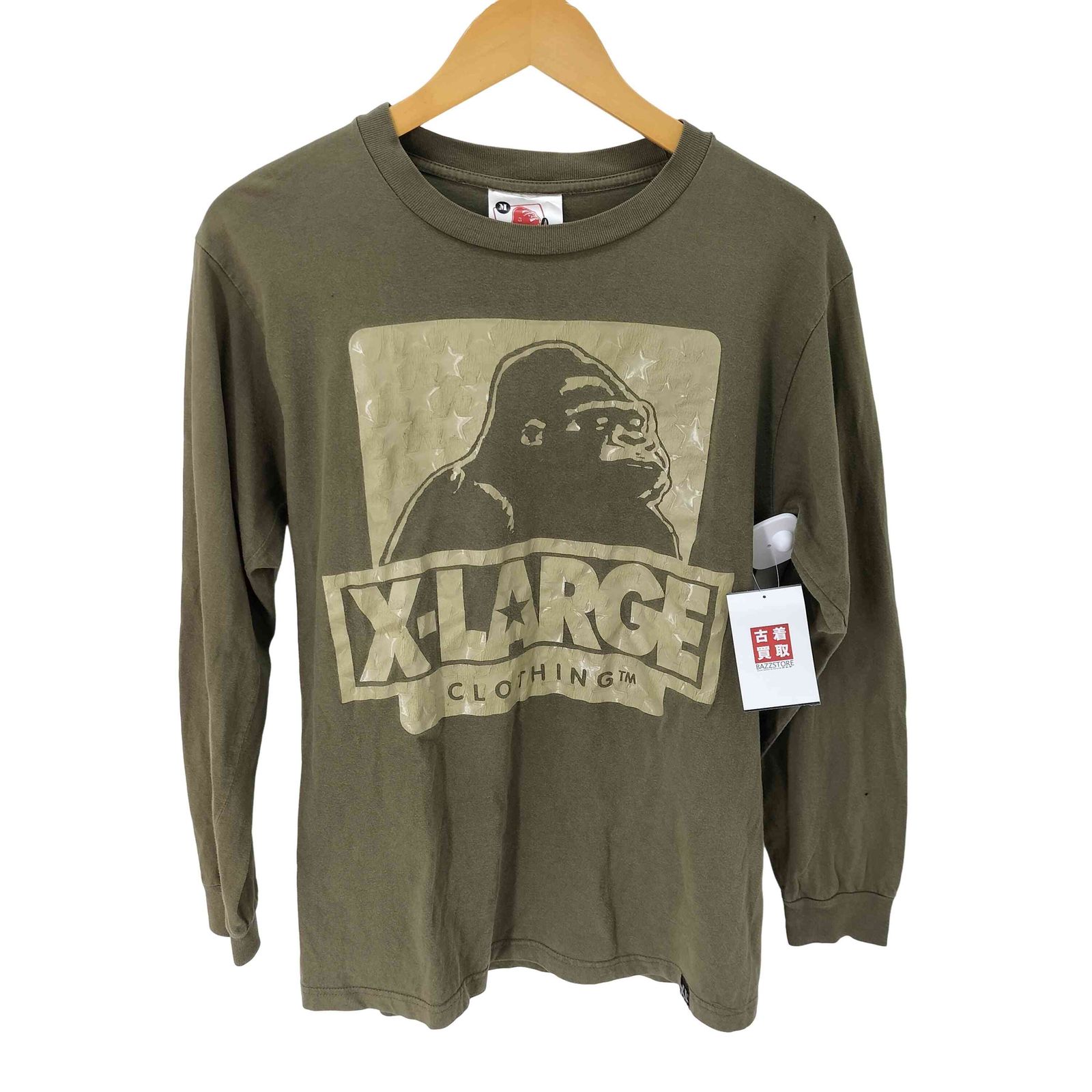 2025 エクストララージ XLARGE 90s MADE IN USA フロントプリント 長袖Tシャツ メンズ JPN：M Tシャツ