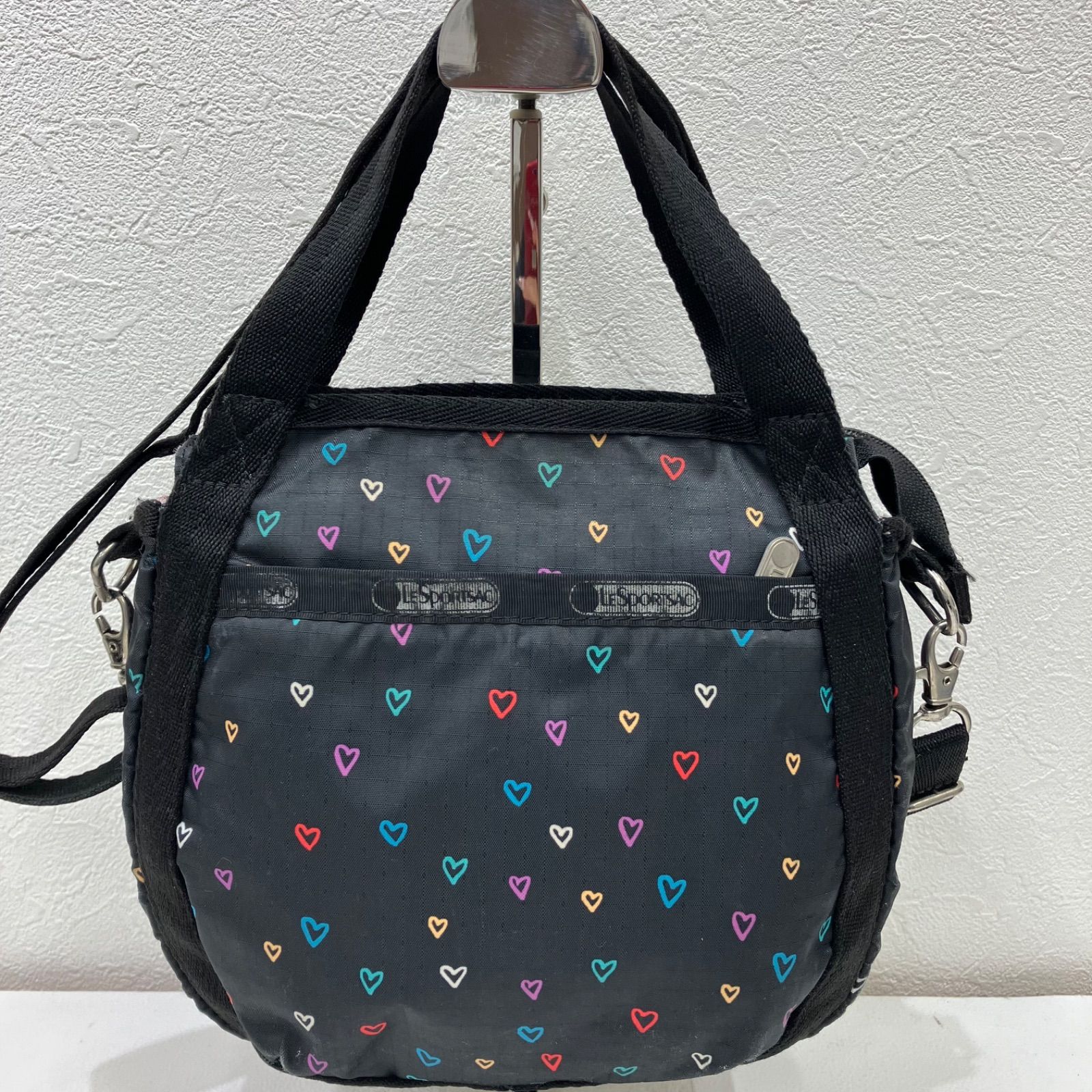 7381 LeSportsac レスポートサック スモールジェニー ハート柄 