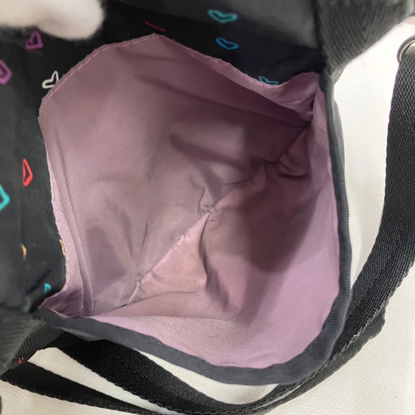 7381 LeSportsac レスポートサック スモールジェニー ハート柄 
