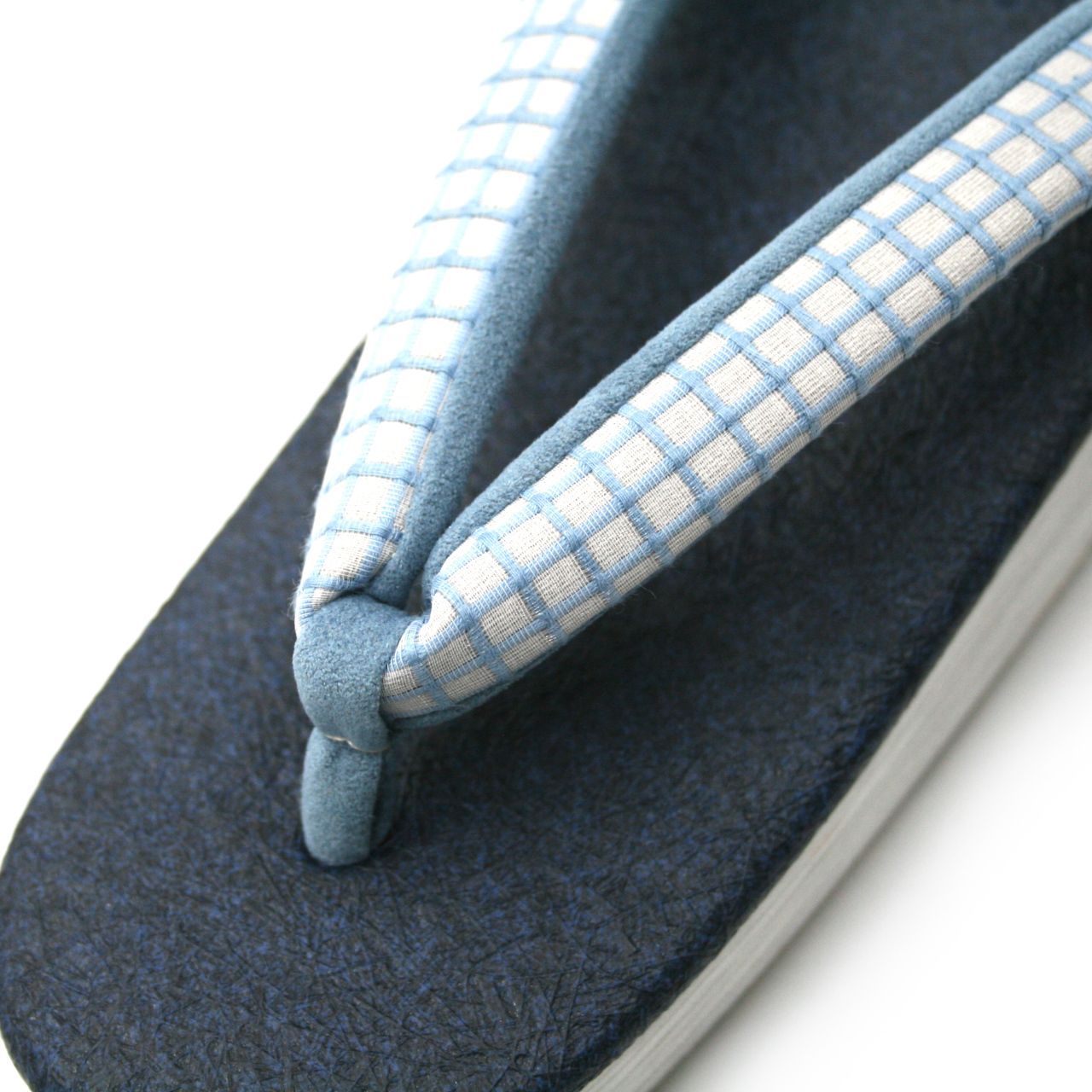 カレンブロッソ vibram カフェぞうり Mサイズ 紺 草履 ぞうり 01