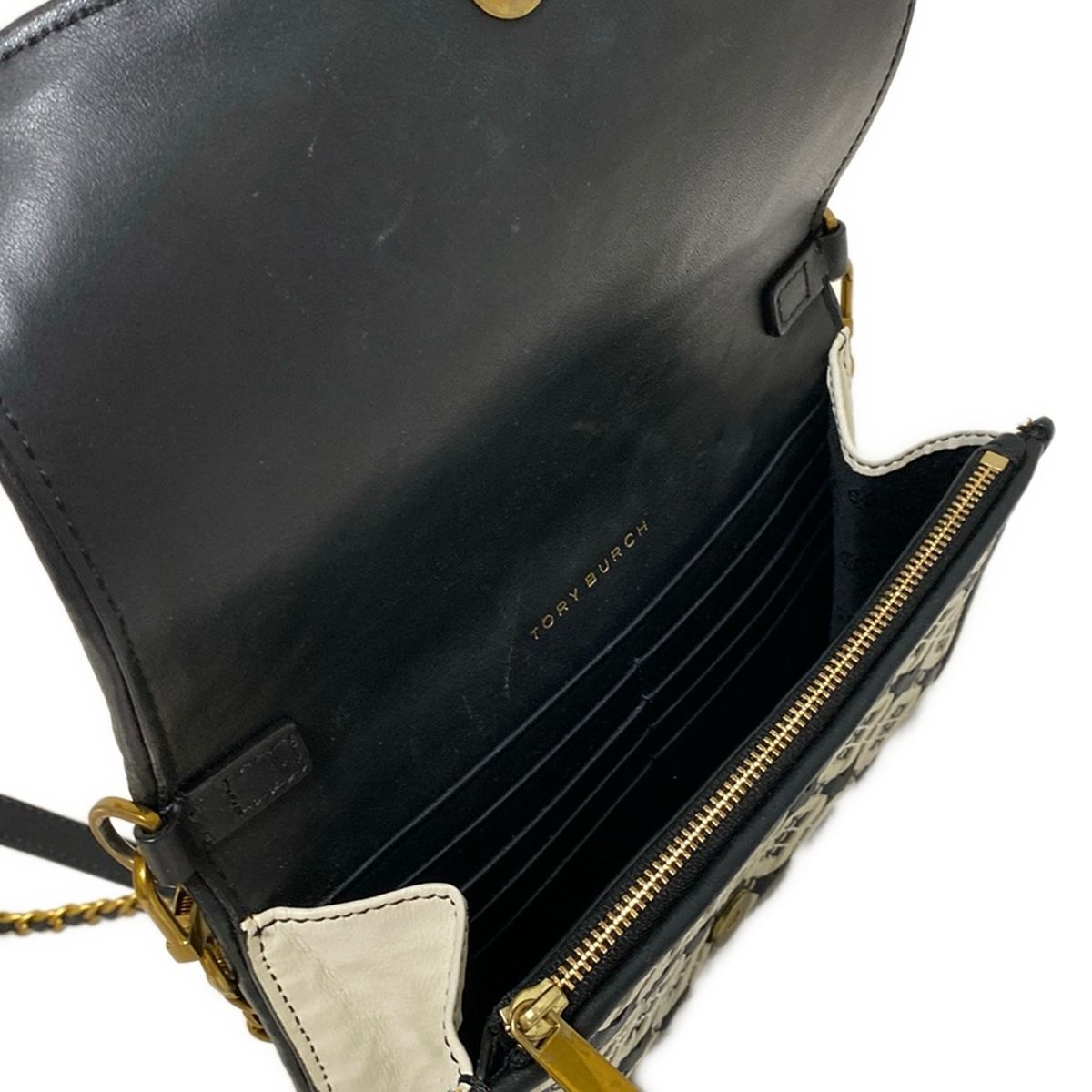 黒×白 チェーンウォレット