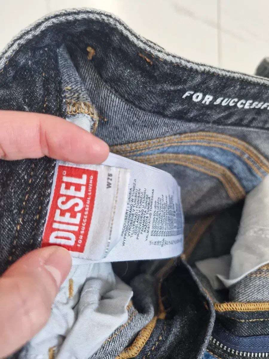  DIESEL ツートン デニム ズボン その他 デニム ジーンズ