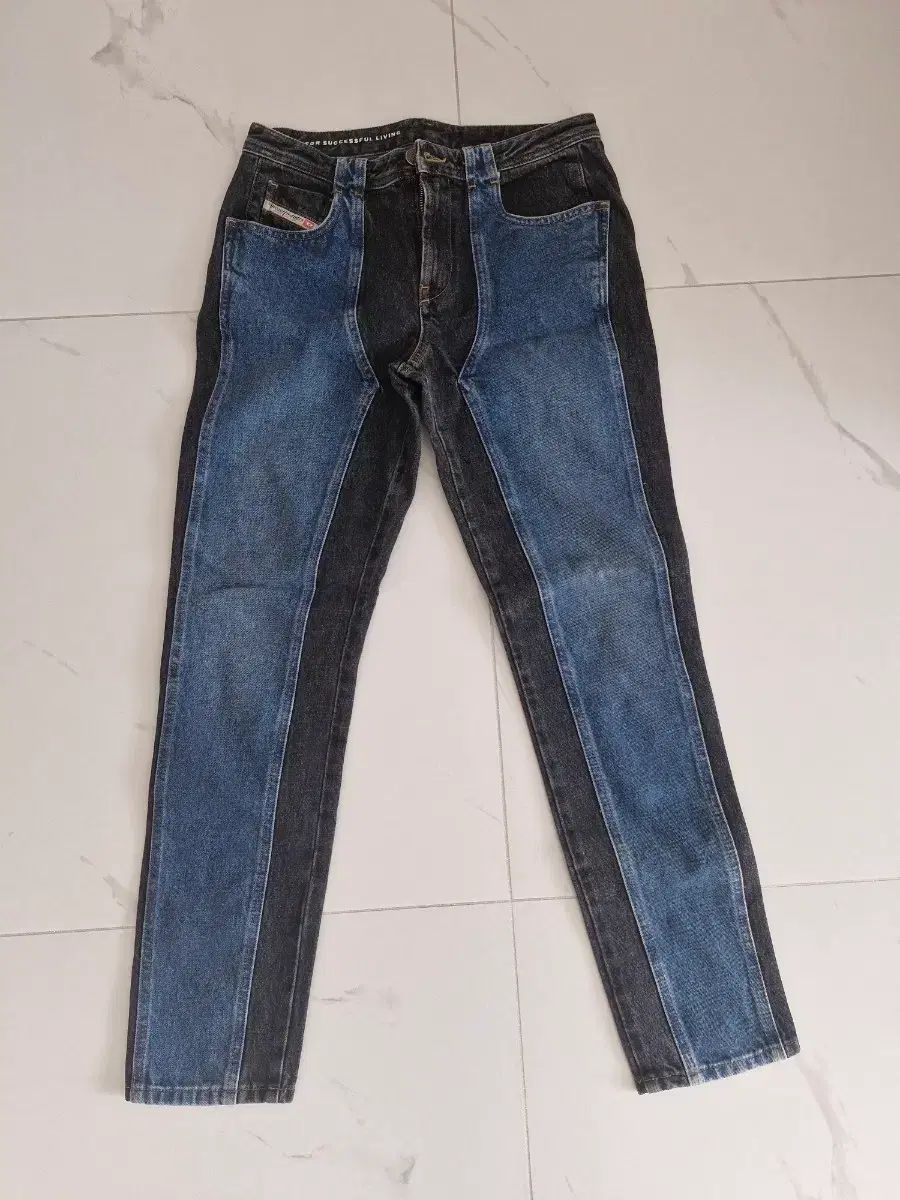 *DIESEL ツートン デニム ズボン*