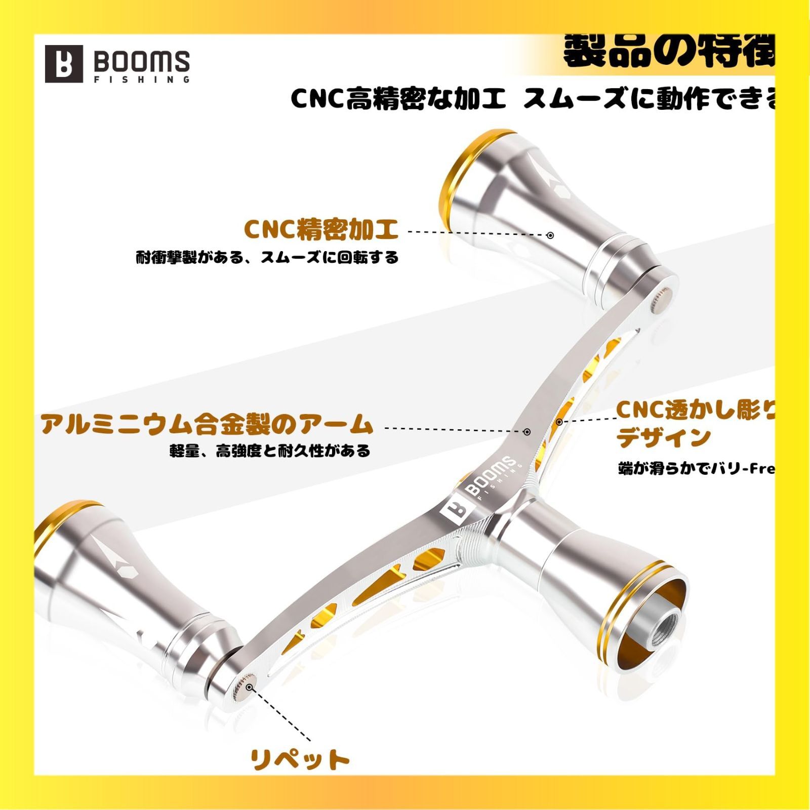 ☆送料無料☆Style:98mm ダイワスピニングリール対応 Booms Fishing
