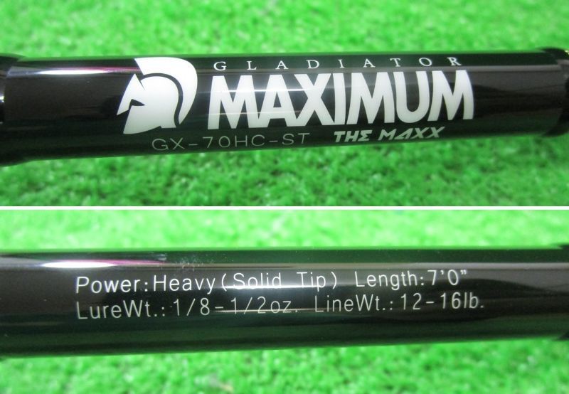 ECH豊 レイドジャパン グラディエーターマキシマム GX-70 HC-ST THE MAXX