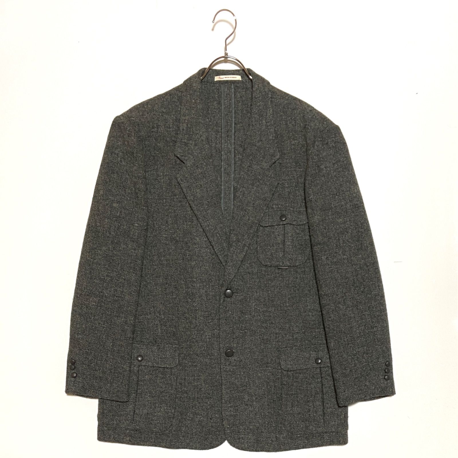 Papas パパス Harris Tweed ハリスツイード テーラードジャケット 