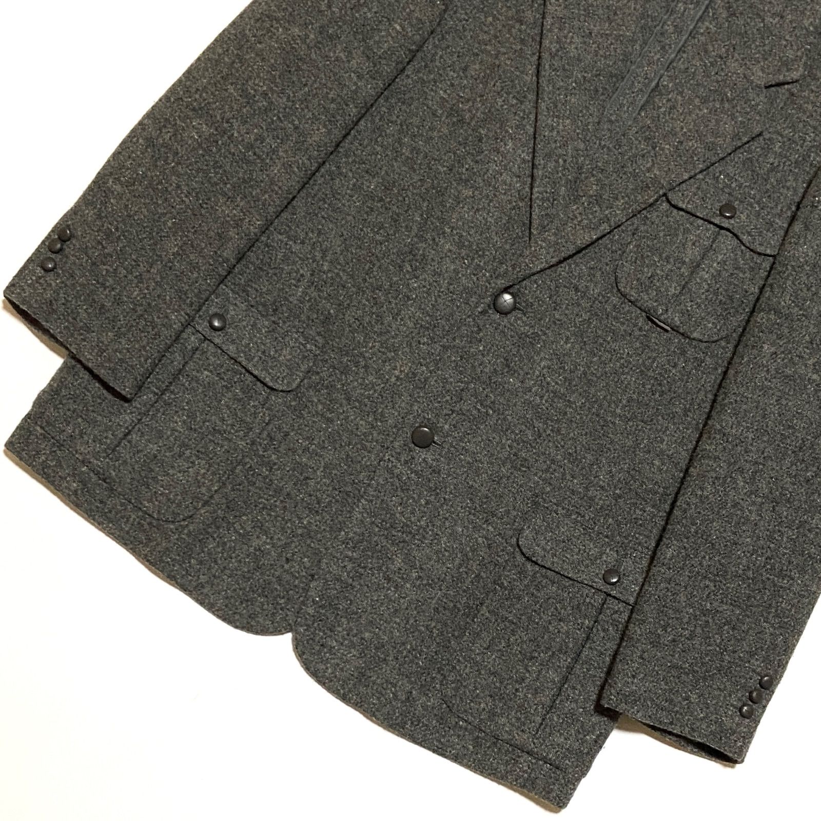 Papas パパス Harris Tweed ハリスツイード テーラードジャケット 