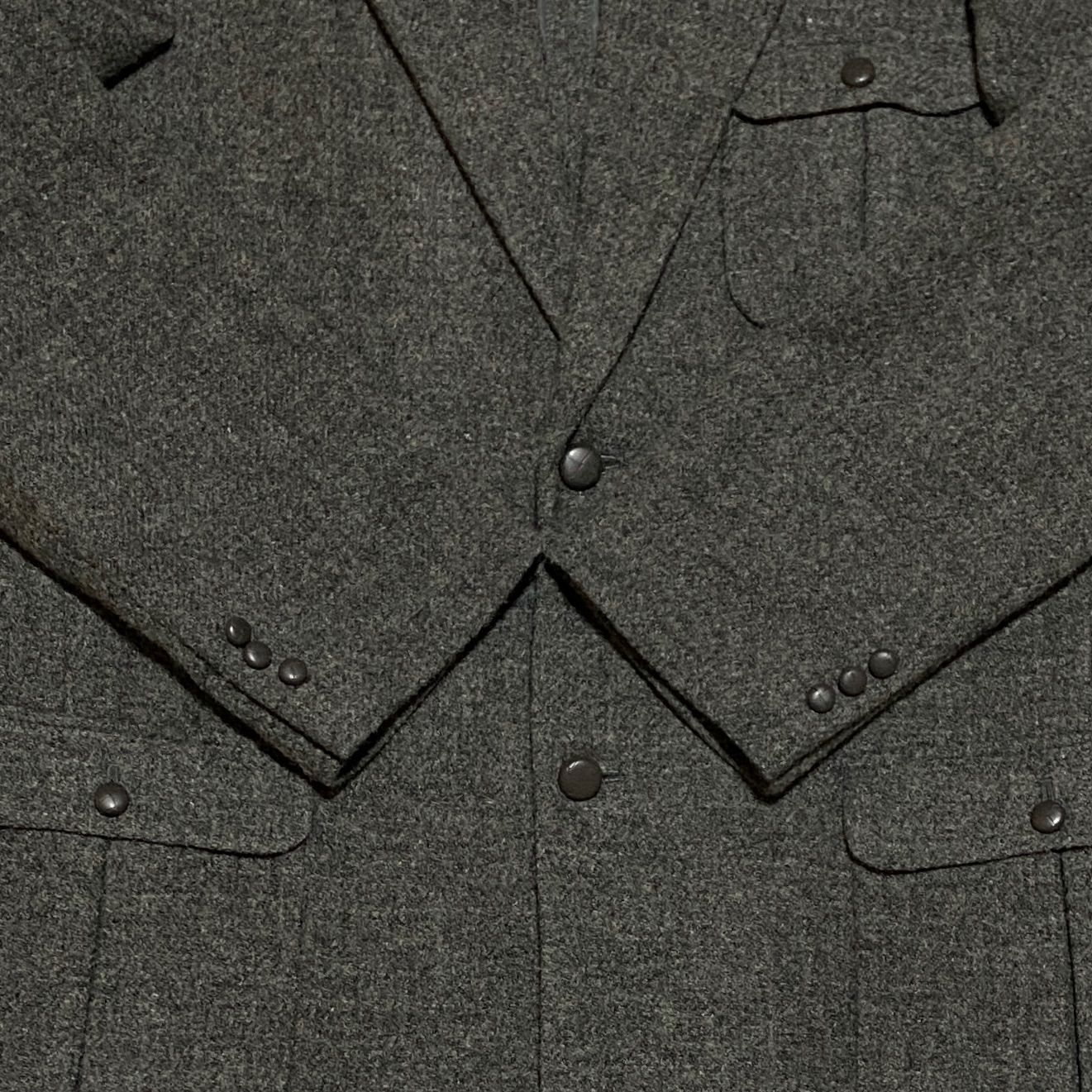Papas パパス Harris Tweed ハリスツイード テーラードジャケット 