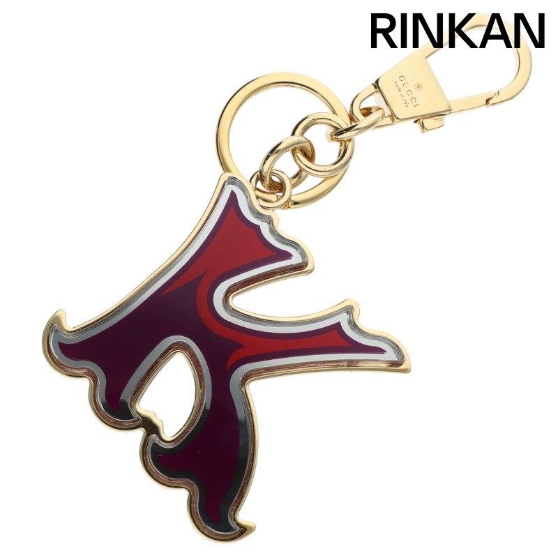 グッチ アルファベットモチーフキーチェーン メンズ