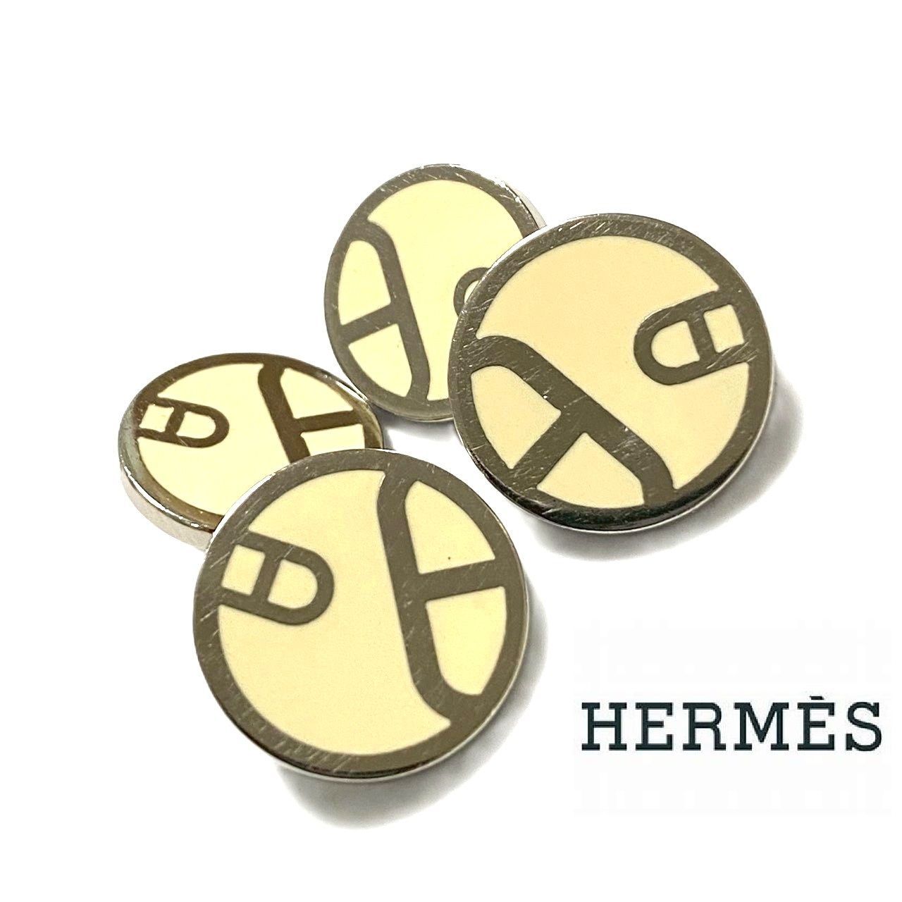 4255 HERMES エルメス シェーヌダンクル カフス カフリンクス Chaine d Ancre