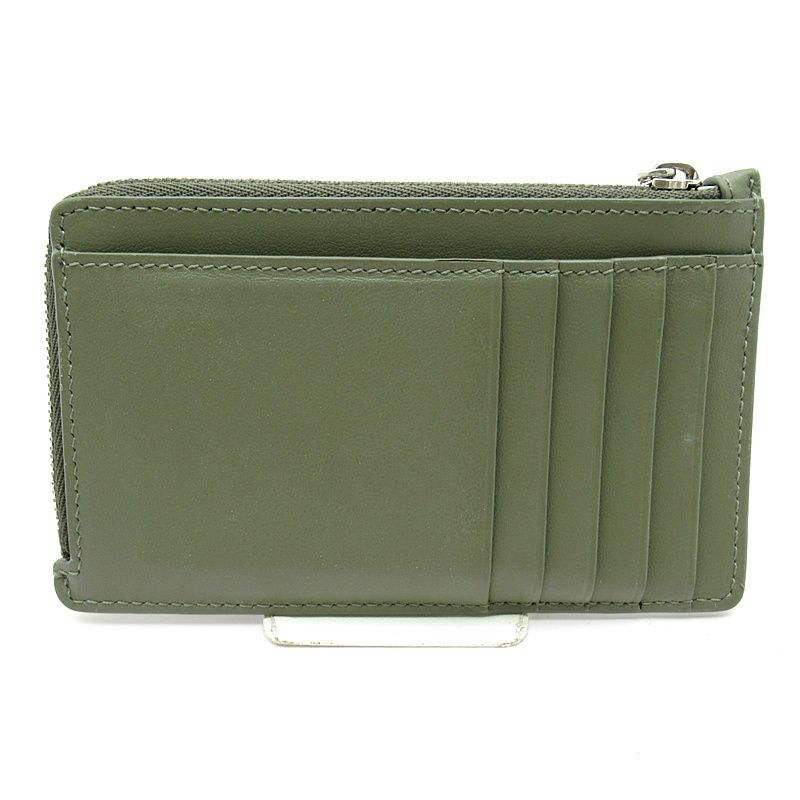 バレンシアガ カードコインケース 736734 カーフ レディース グレー 【】