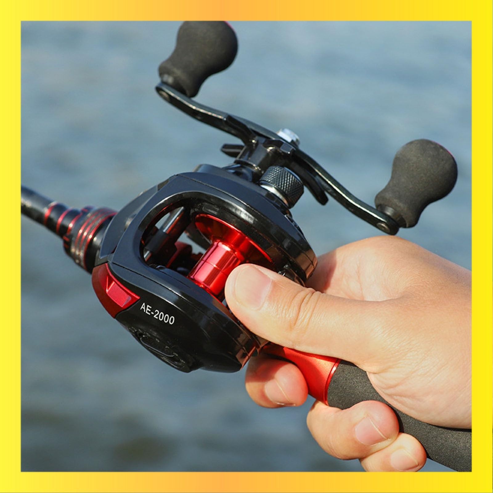 ☆送料無料☆ 釣りリール フィッシングリール 防錆 7.2:1 ギア比 簡単