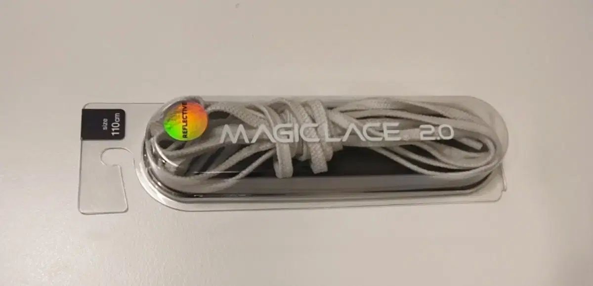 マジックレイ2 0 スニーカー紐 110cm 白