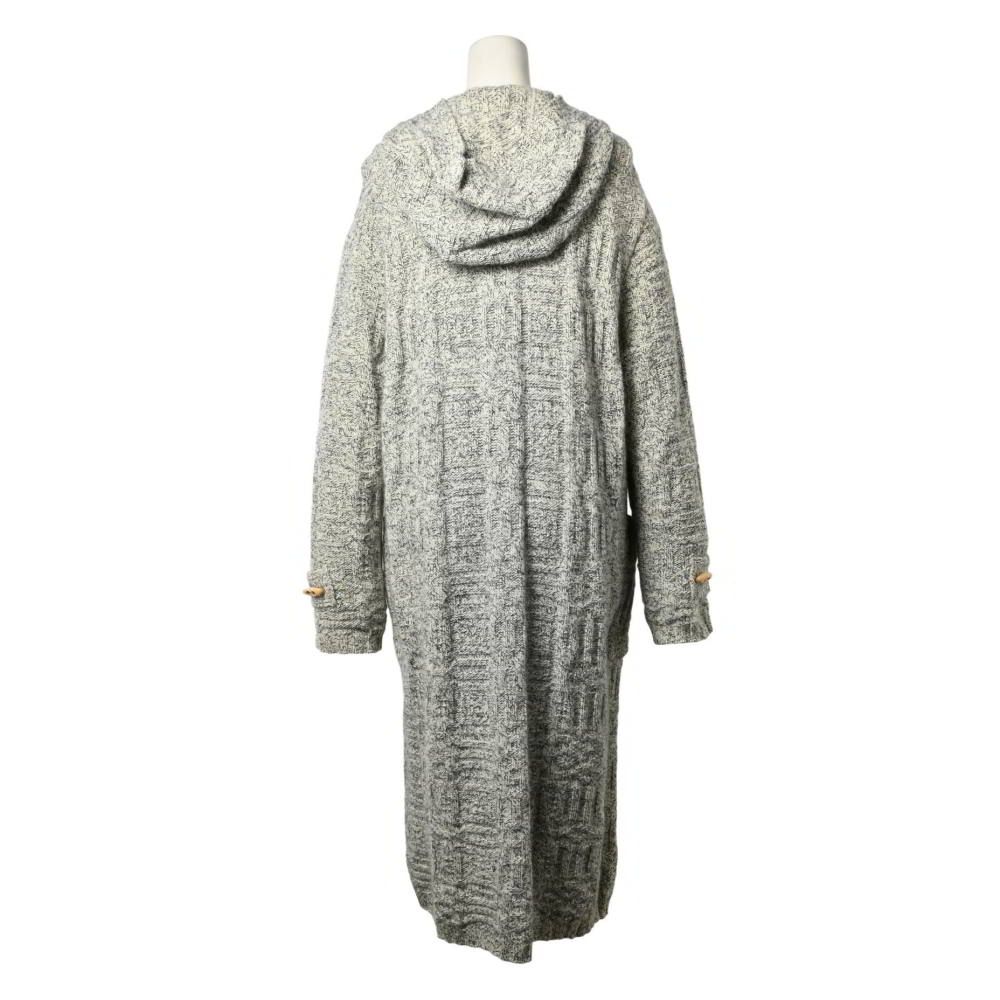 Yves Saint Laurent ヴィンテージ アンゴラ混 ニット ダッフル コート