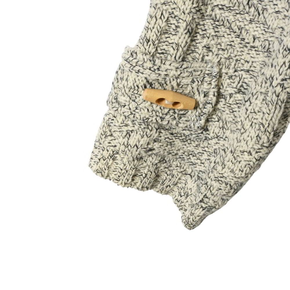 Yves Saint Laurent ヴィンテージ アンゴラ混 ニット ダッフル コート