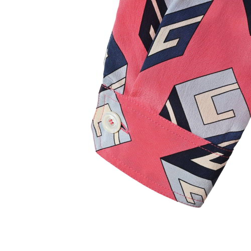 GUCCI 472400 ベルト付き プリント シルク ワンピース - メルカリ 