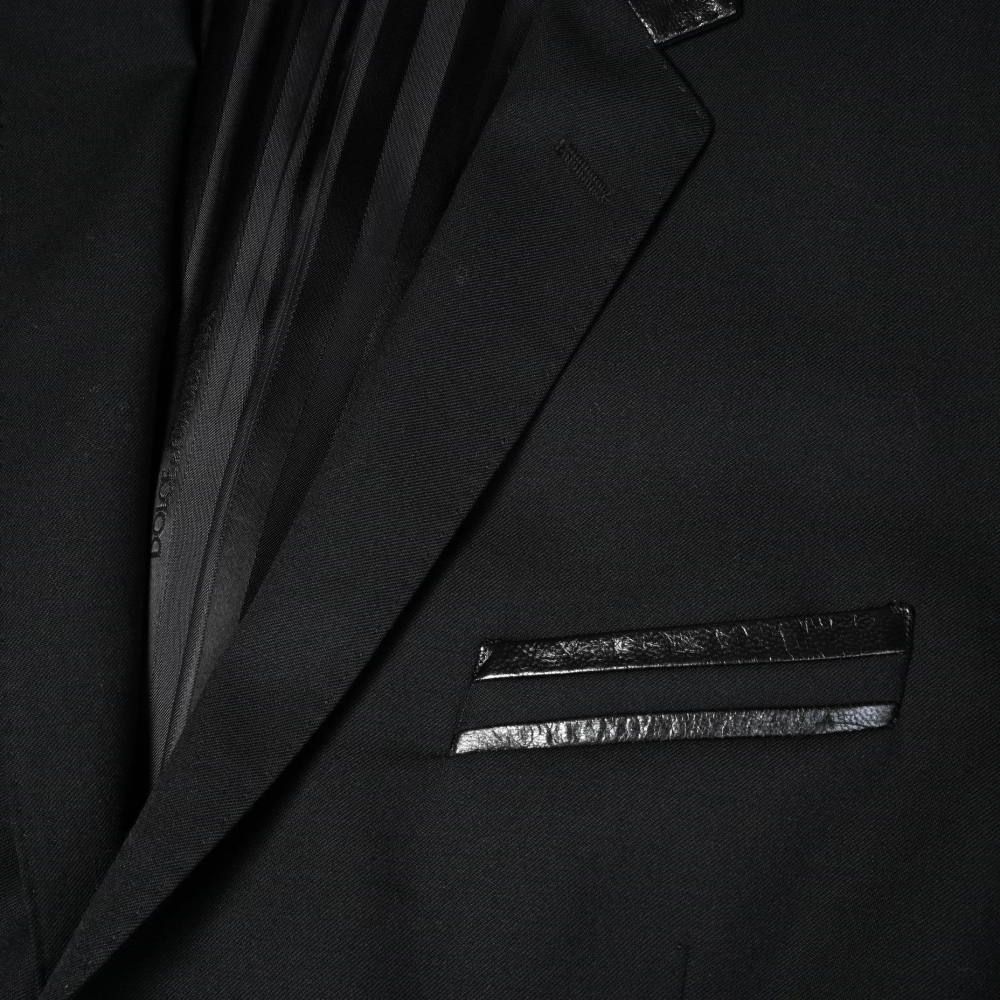 DOLCE&GABBANA ゴートレザー切替 ジップ テーラード ジャケット - メルカリ