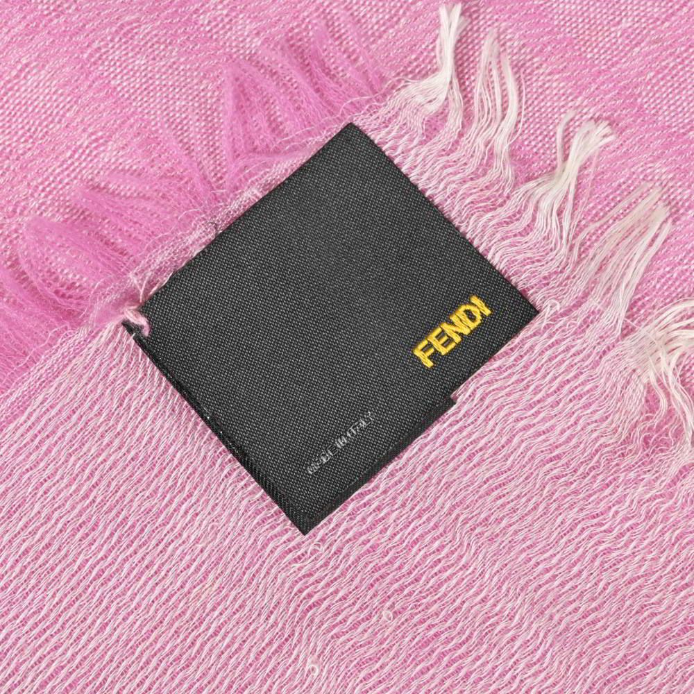FENDI ズッカ柄 モダール シルク混 ストール マフラー - メルカリ