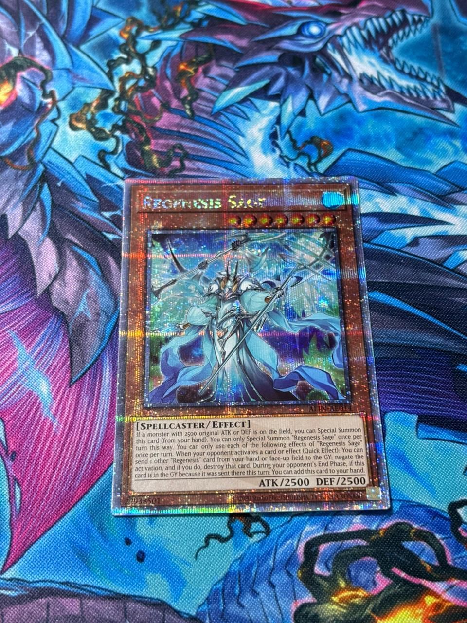 遊戯王 再世の導神 シェモース 泰亜版 25thシークレット - メルカリ