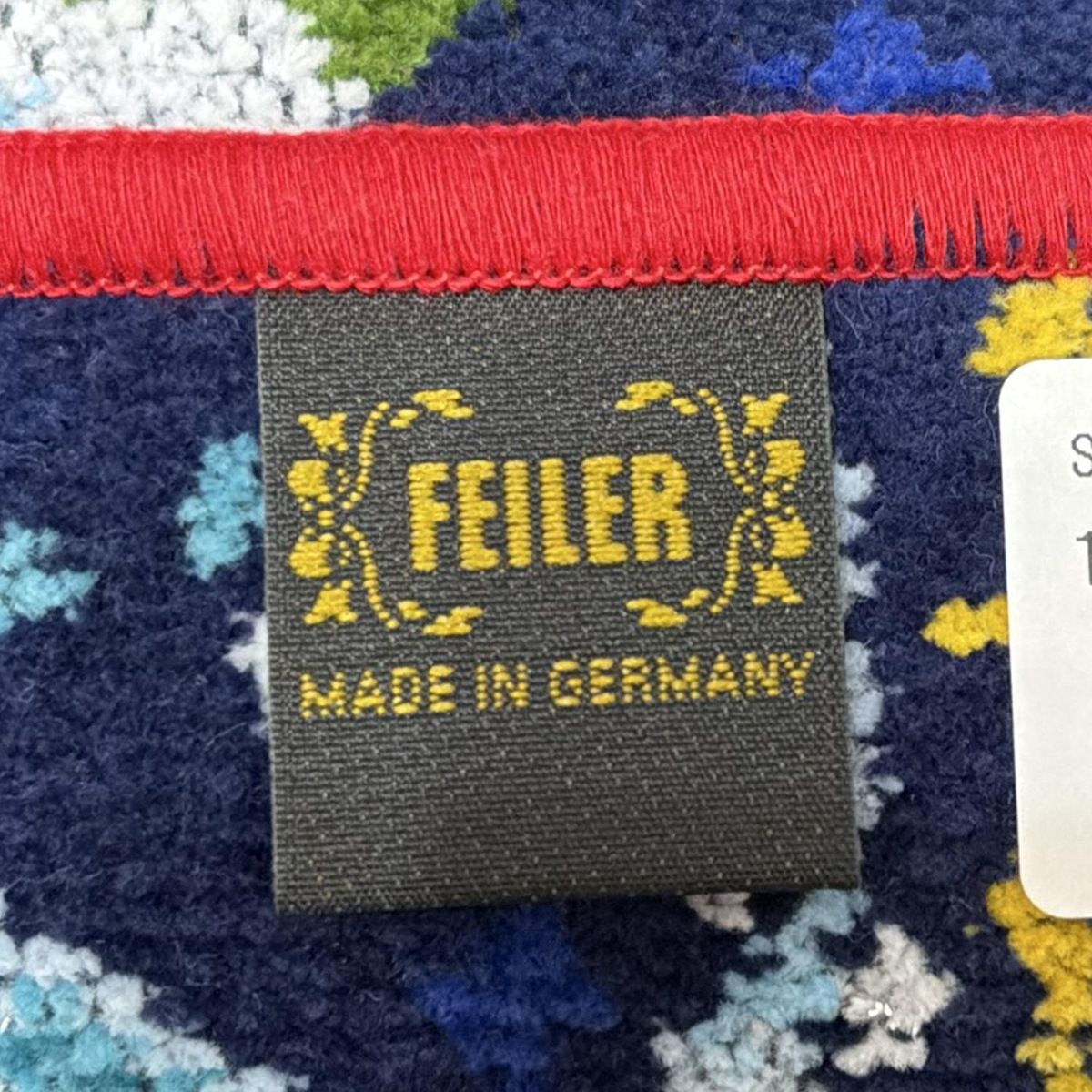  FEILER フェイラー 小物 - ダークネイビー×ブルーグレー×マルチ ハンドタオル 2021 スノーグローブ その他 小物