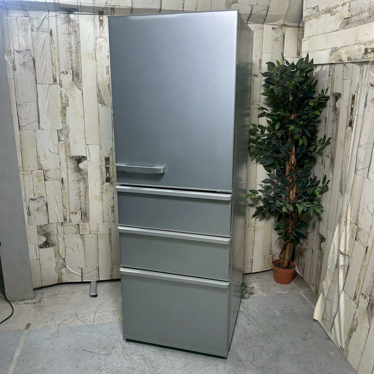 2021年製】AQUA アクア AQR-36J ノンフロン冷凍冷蔵庫 355L 大容量 