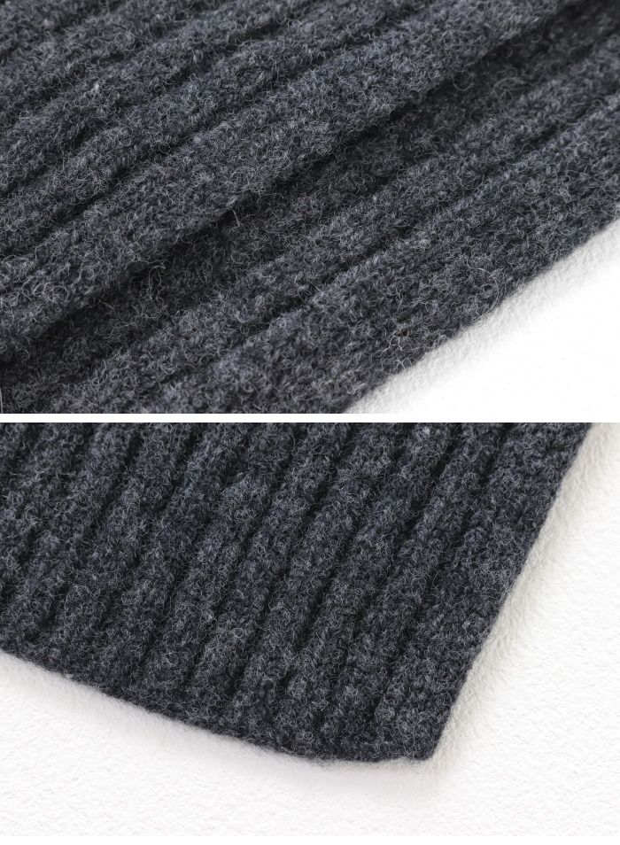 ツイードミル TWEEDMILL ラムウール リブニットマフラー TWWB-544