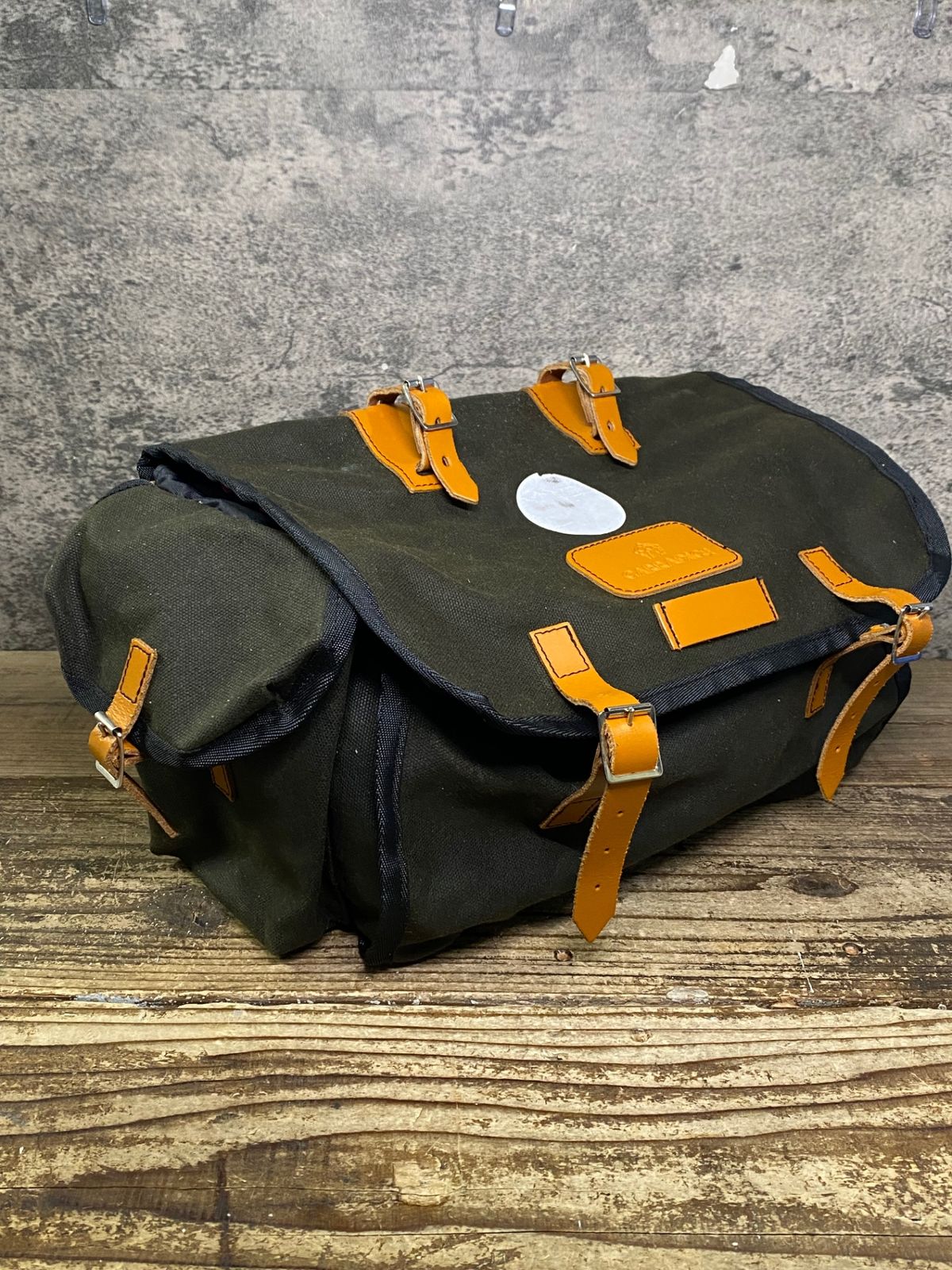 JL 180 キャラダイス CARRADICE BROMPTON CITY FOLDER フロントバッグ グリーン ハニー