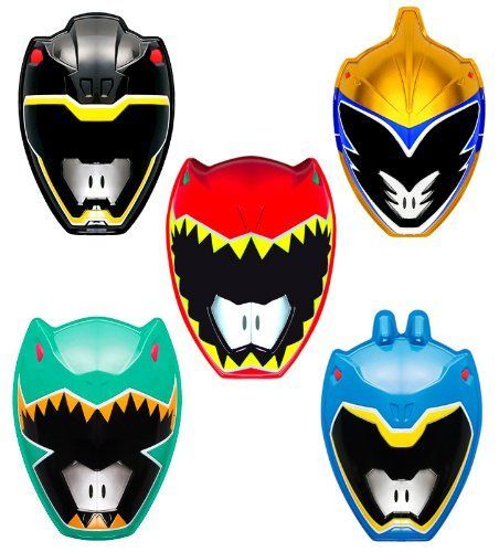 獣電戦隊 キョウリュウジャー お面 ５種セット キョウリュウレッド ブラック ブルー グリーン ゴールド 赤 黒 青 緑 金