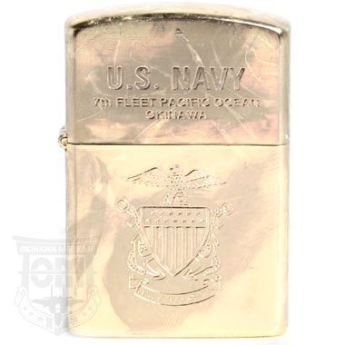米軍放出品 US NAVY 7TH FLEET PO OKINAWA オイルライター 米軍放出品 US NAVY 7TH FLEET PO OKINAWA オイルライター