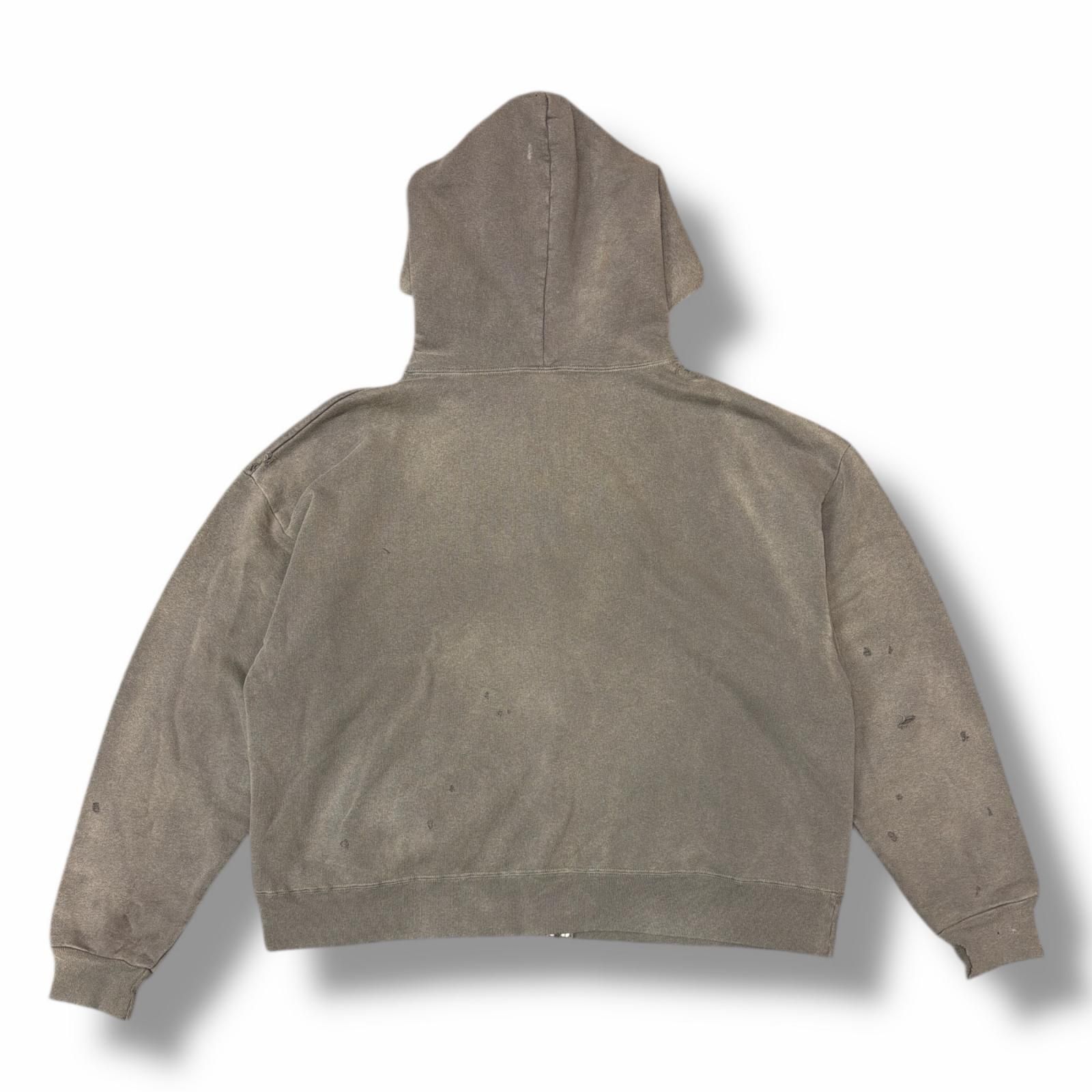 新品　セントマイケル　SAINT MICHAEL スウェット　パーカー　ダメージ 新品 セントマイケル SAINT MICHAEL スウェット パーカー ダメージ