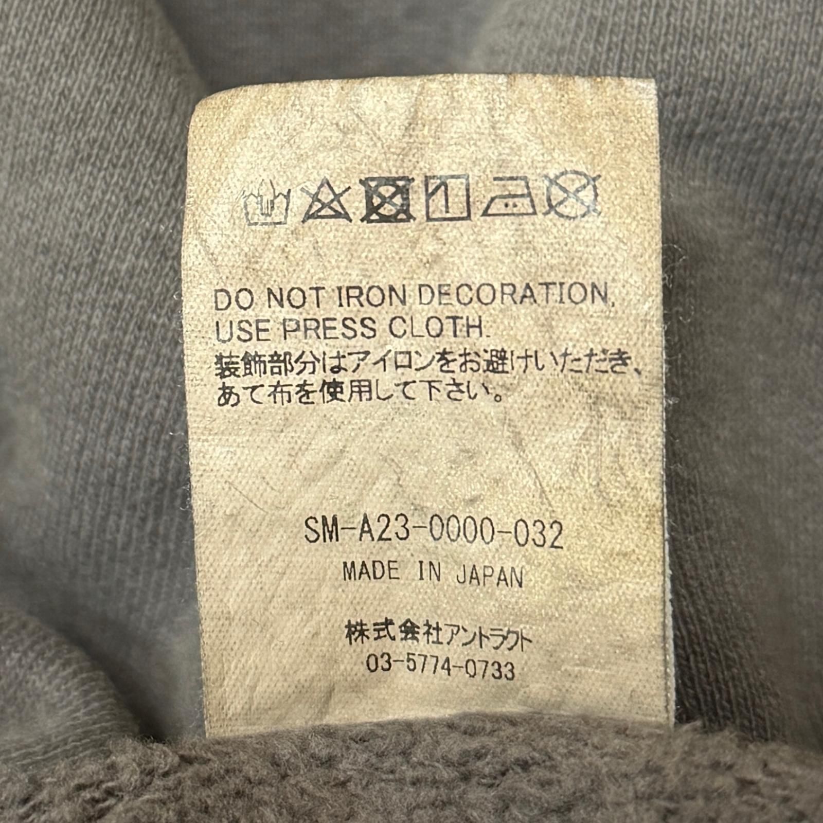 SAINT MICHAEL 23AW ZIP PARKA/DAMAGE ダメージ ジップパーカー 