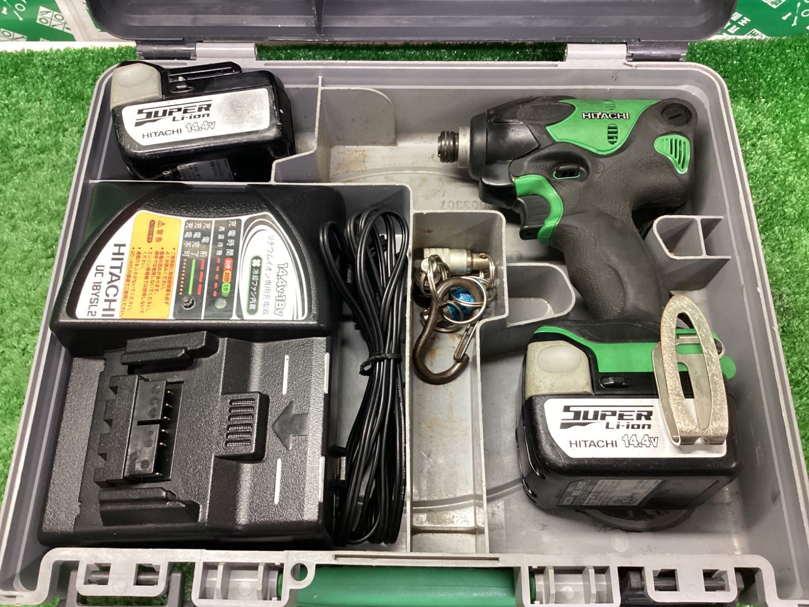 日立工機 14 4 vコードレスインパクトドライバ